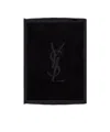 Saint Laurent Tassel Scarf In Black