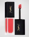 Saint Laurent Tatouage Couture Velvet Cream Liquid Lipstick In White