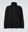 Saint Laurent Paris Men Water-repellent Zip-up Serge Blouson In Black