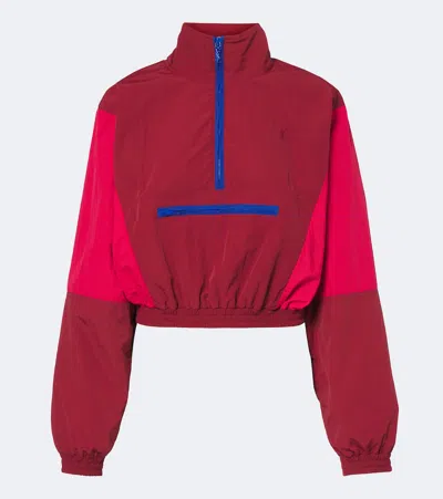 Saint Laurent Technical Jacket In Red