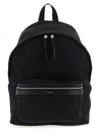 Saint Laurent Technical Polyamide Backpack In Black