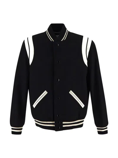 SAINT LAURENT TEDDY BOMBER JACKET