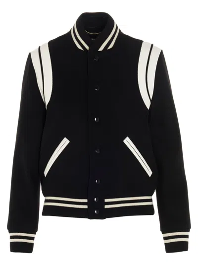 SAINT LAURENT SAINT LAURENT ' TEDDY' BOMBER JACKET