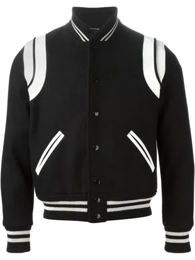 Saint Laurent 'teddy' Jacket In Black