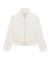 Saint Laurent Teddy Jacket In Satin In Off-white