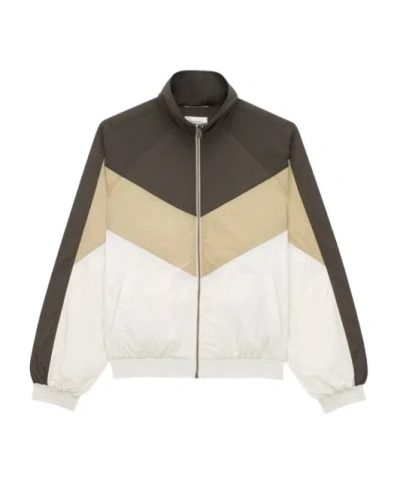 SAINT LAURENT SAINT LAURENT ZIP-UP LONG-SLEEVED JACKET