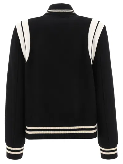 SAINT LAURENT SAINT LAURENT 'SAINT LAURENT TEDDY' BOMBER JACKET