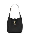 Saint Laurent Le 5 À 7 Small Handbag In Soft Black Padded Lambskin In Black