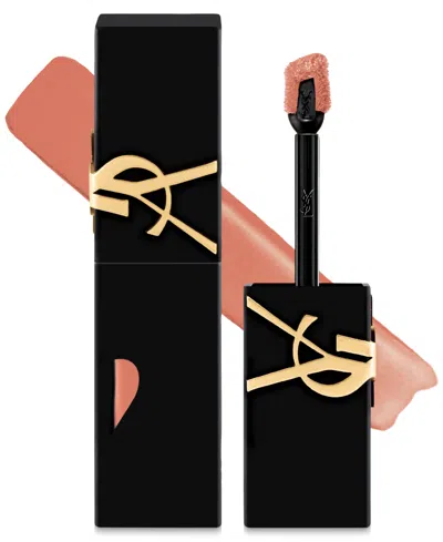 Saint Laurent The Inks Blurring Matte Liquid Lip Stain In Beige Expression