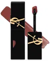 Saint Laurent The Inks Blurring Matte Liquid Lip Stain In Brown Elevation