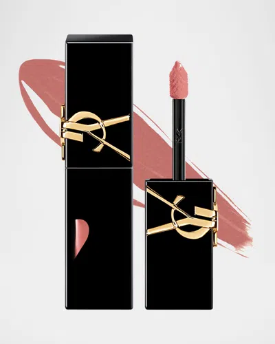 Saint Laurent The Inks Vinyl Cream High Shine Lip Stain 611 Mauve Provocation 0.18 oz / 5.5 ml