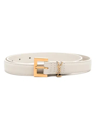 Saint Laurent Thin Cassandras Belt
