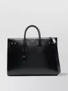 Saint Laurent Thin Leather Tote Bag In Black