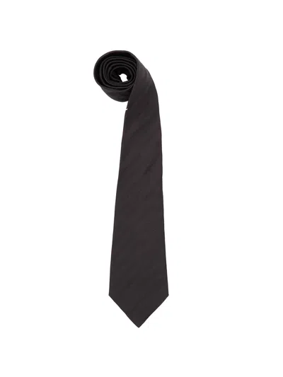 Saint Laurent Tie In Black