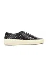Saint Laurent Tie Casual Sports Shoes In Black