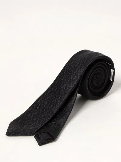 Saint Laurent Tie Men  In Black