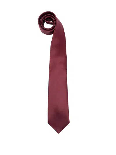 Saint Laurent Tie In Red
