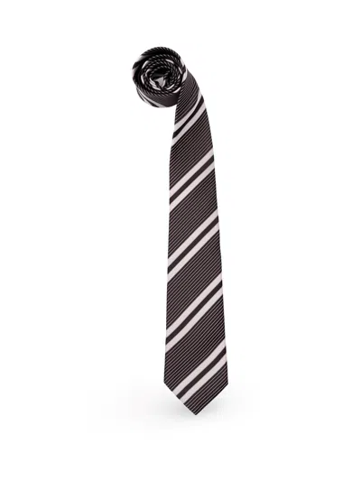 Saint Laurent Tie In White