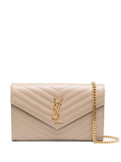Saint Laurent Timeless Cassandre Wallet On Chain