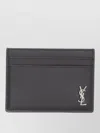 Saint Laurent Tiny Cassandre Calfskin Leather Cardholder