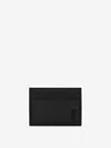 Saint Laurent Small Tiny Cassandre Cardholder In Black