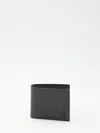 Saint Laurent Tiny Cassandre East/west Wallet In Black