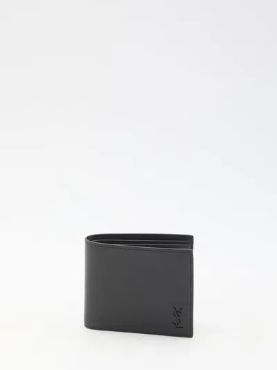 SAINT LAURENT TINY CASSANDRE EAST/WEST WALLET