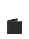 Saint Laurent Tiny `cassandre` East/west Wallet In Black  