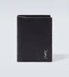 Saint Laurent Monogram Wallet In Black