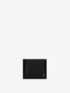 Saint Laurent Tiny Cassandre Wallet In Black