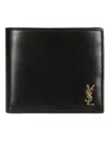 SAINT LAURENT TINY LOGO BIFOLD WALLET