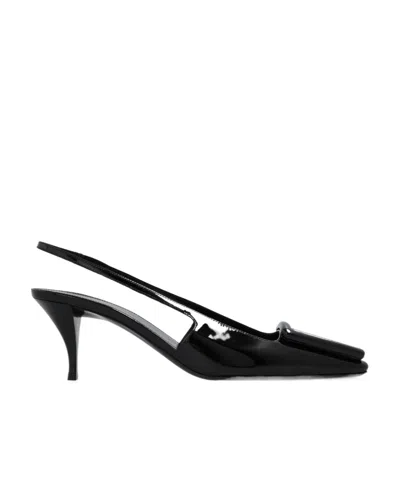 Saint Laurent Tom Slingback Pumps In Black