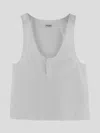 Saint Laurent Women's Henley Dinghy Top