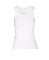 Saint Laurent Crewneck Scoop Neck Sleeveless Plain Pattern Top