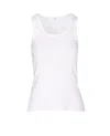 Saint Laurent Crewneck Scoop Neck Sleeveless Plain Pattern Top