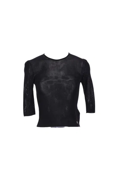 Saint Laurent Top In Black