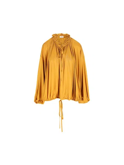 Saint Laurent Top In Gold