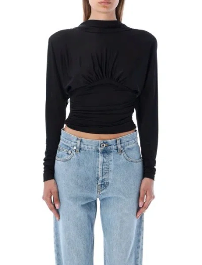 Saint Laurent Top In Black