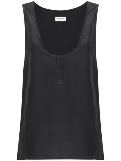 SAINT LAURENT SAINT LAURENT  TOP GREY