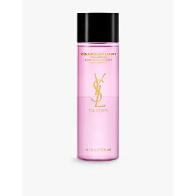 Saint Laurent Top Secrets Expert Make-up Remover Eyes & Lips 200ml In White