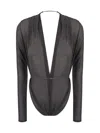 Saint Laurent Mousseline Body In Tempete
