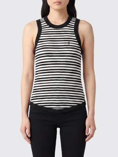 Saint Laurent Top Woman In Black