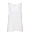 Saint Laurent Top In White
