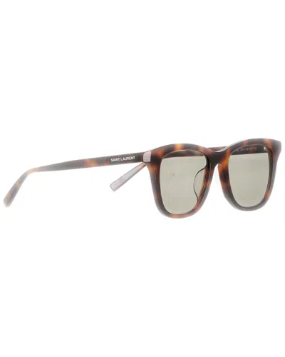 Saint Laurent Tortoise-shell Sunglasses (authentic Pre-loved) In Brown