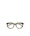Saint Laurent Tortoiseshell-effect Glasses In Brown