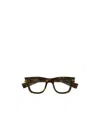 Saint Laurent Tortoiseshell-effect Square-frame Glasses In Black