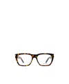 Saint Laurent Tortoiseshell-effect Square-frame Glasses In Black