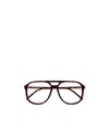 Saint Laurent Tortoiseshell Pilot-frame Glasses In Brown