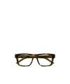 Saint Laurent Tortoiseshell  Square-frame Glasses In Brown