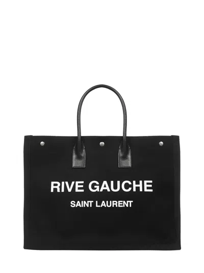 Saint Laurent Tote Bag In Black
